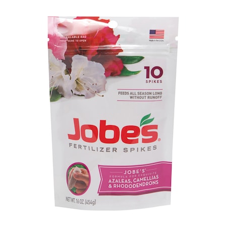 Jobes Jobe's Spikes Azaleas, Camelias & Rhododendrons Root Feeder 16 oz, PK10 4101